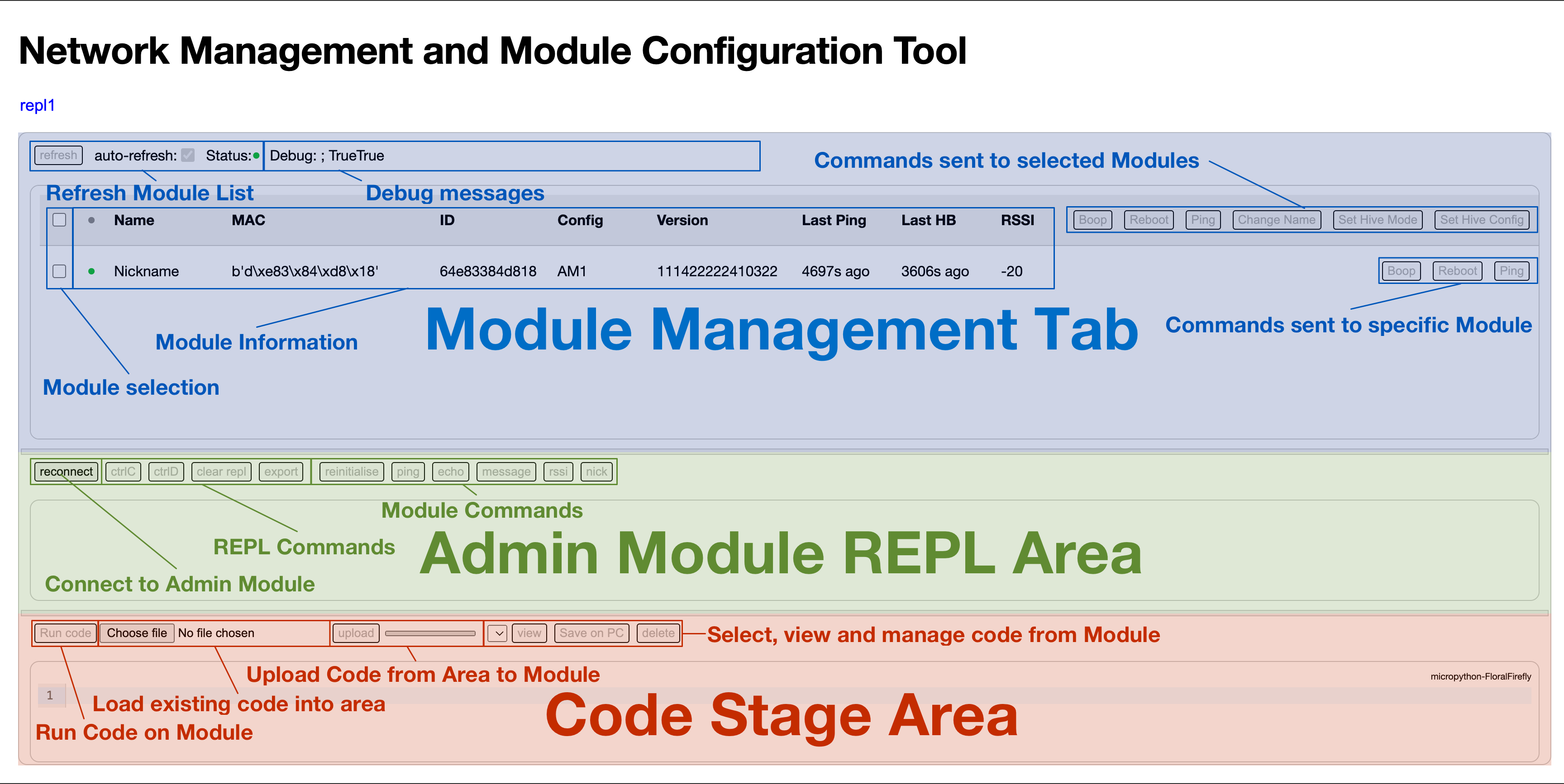 Network Management Screenshot